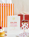 Sparkler Cake Greeting Card | Birthday Card