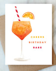Aperol Spritz Greeting Card | Birthday Card