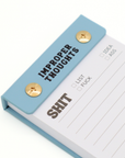 Tear Off Sheet Notepad Shit Notes