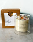 Double Glass Crystal Candle 11oz