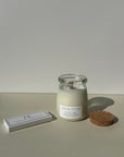Clear Glass with Cork Top Candle 5.5 oz