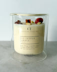Double Glass Crystal Candle 11oz
