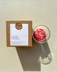 Peony Glass Candle 12oz