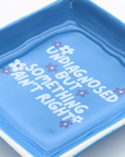 Square Trinket Tray Undiagnosed But Something Ain't Right