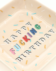 Sale Square Trinket Tray Happy Fucking Birthday