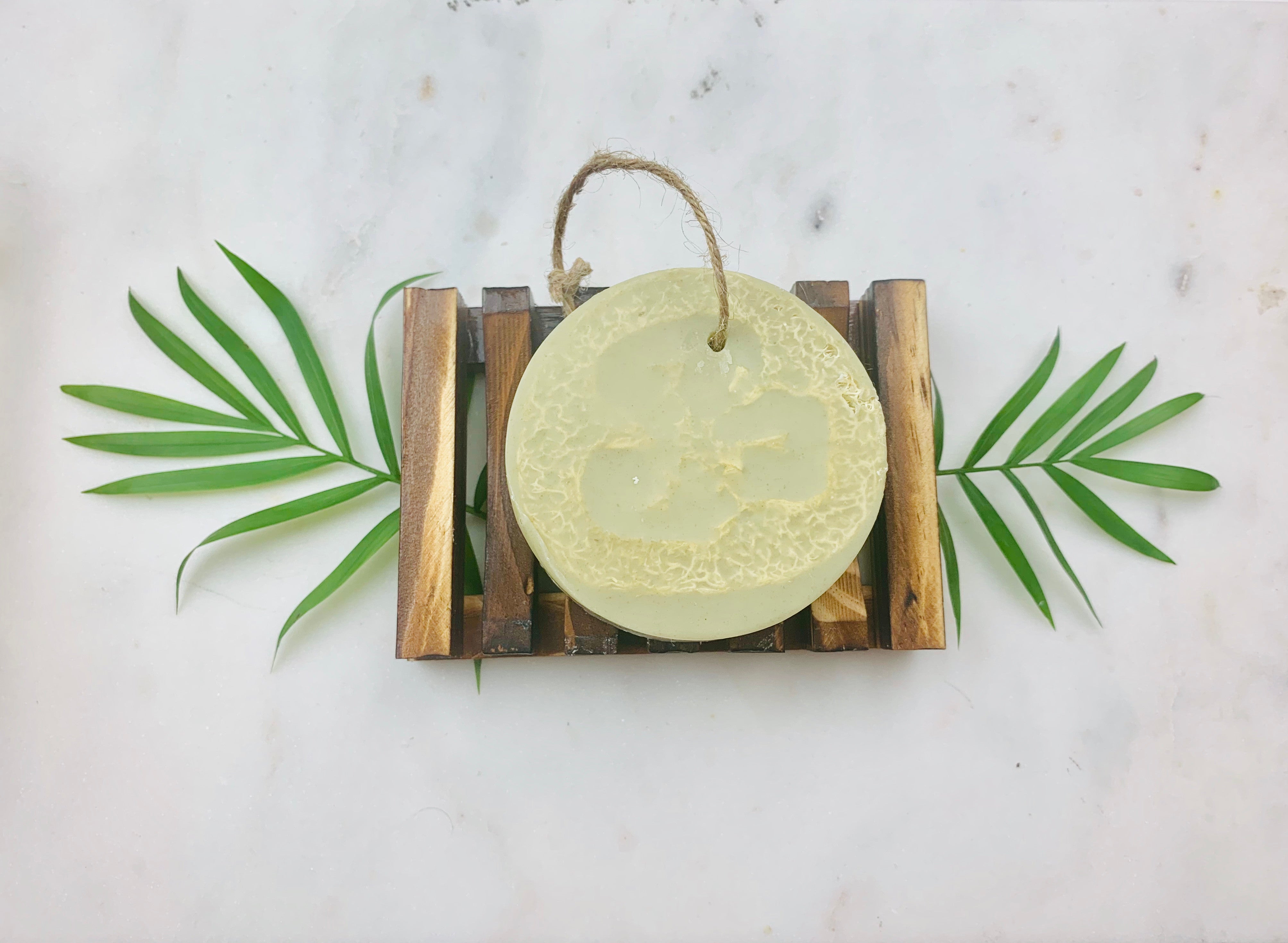 Loofah Foot Scrub Soap