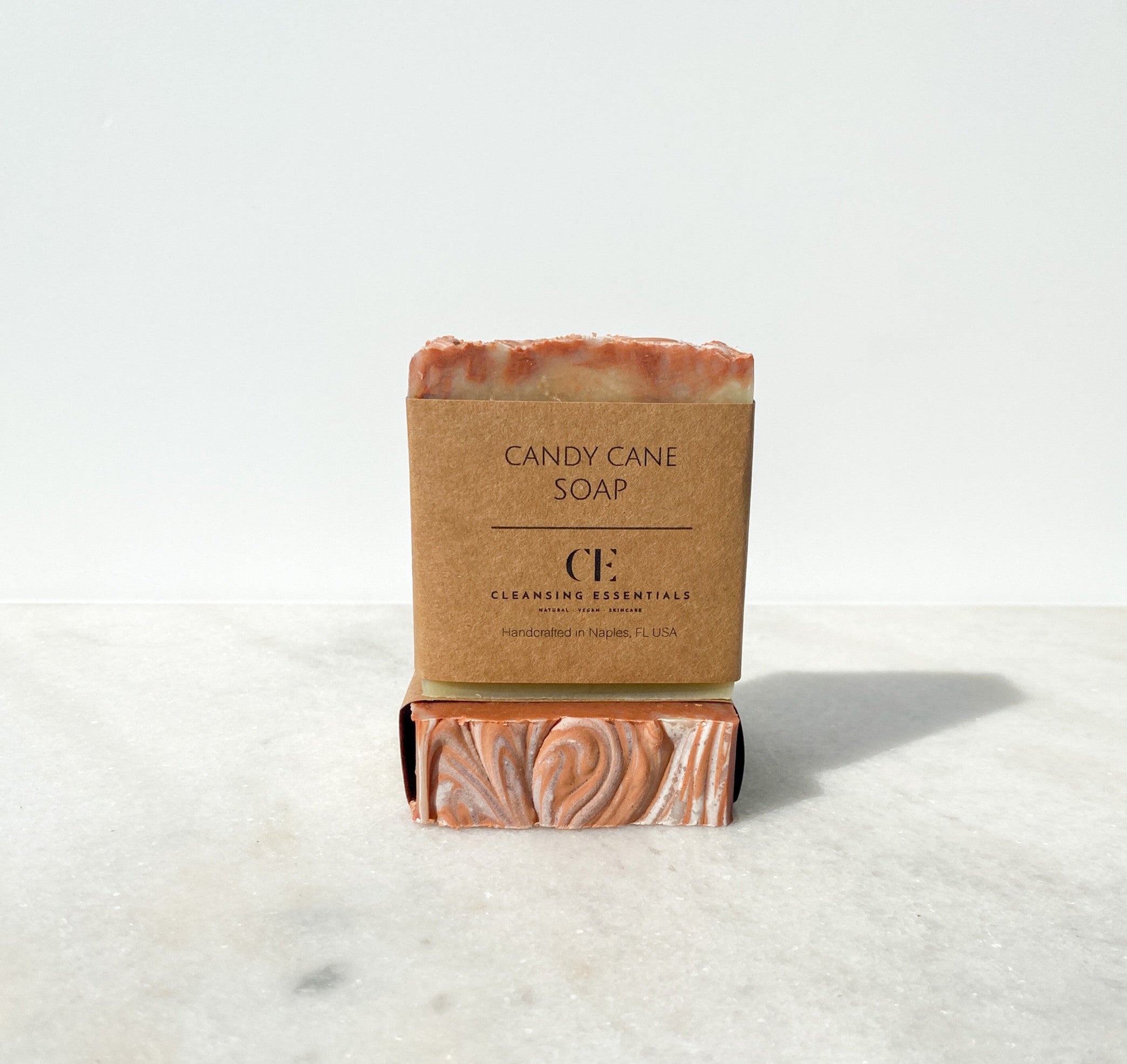 Candy Cane Peppermint Bar Soap